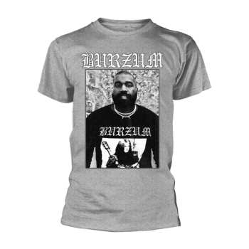 Merch Burzum: T-shirt Black Metal (grey)