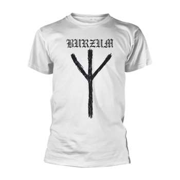 Merch Burzum: T-shirt Rune (white)