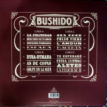 2LP/CD Bushido: Bushido