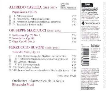 CD Riccardo Muti: Turandot Suite - Paganiniana - Three Pieces