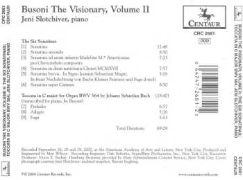 CD Ferruccio Busoni: The Visionary II