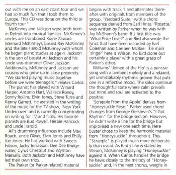 CD Buster Williams Quartet: Joined At The Hip