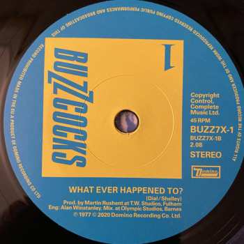 12SP/Coffret Buzzcocks: Complete UA Singles 1977-1980 LTD