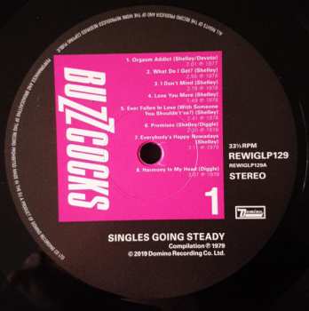 LP Buzzcocks: Singles Going Steady