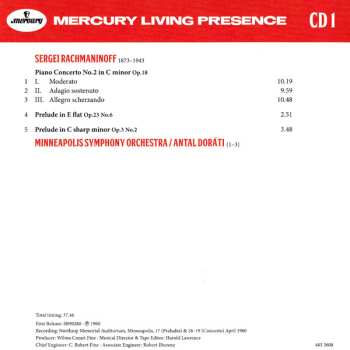 9CD/Coffret/Blu-ray Byron Janis: The Mercury Masters LTD