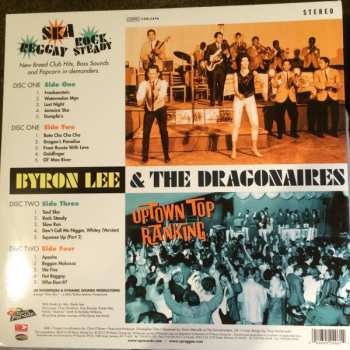 2LP Byron Lee And The Dragonaires: Uptown Top Ranking CLR