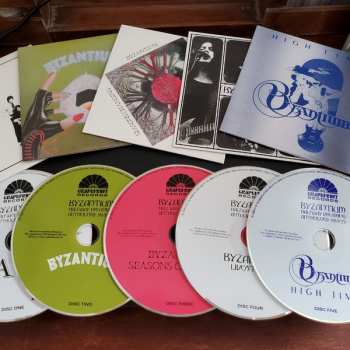 5CD/Coffret Byzantium: Byzantium Halfway Dreaming Anthology 1969-1975
