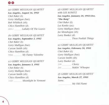 2CD Chet Baker: Jazz Ballads 1