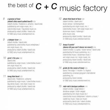 CD C + C Music Factory: Bang That Beat (The Best Of C + C Music Factory)