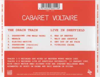 CD Cabaret Voltaire: The Drain Train / Live In Sheffield 19 Jan 82