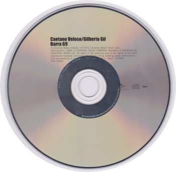 CD Caetano Veloso: Barra 69 - Caetano E Gil Ao Vivo Na Bahia LTD