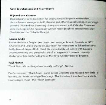 CD Café Des Chansons: Du Bout Des Yeux