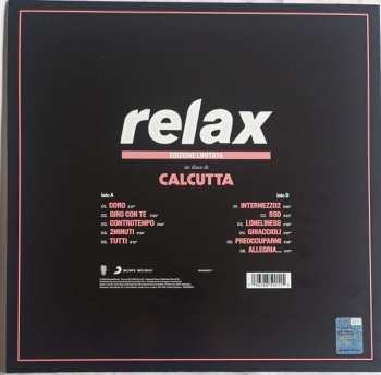 LP Calcutta: Relax CLR | LTD