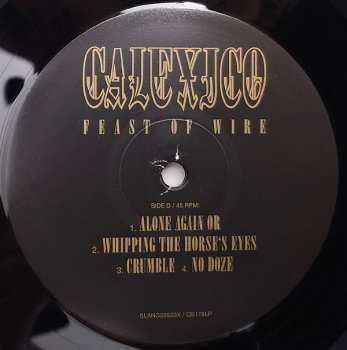 3LP Calexico: Feast Of Wire / More Cowboys In Sweden (Live) DLX | LTD | NUM