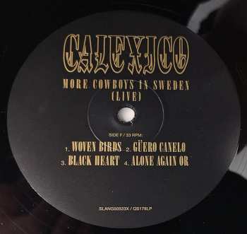 3LP Calexico: Feast Of Wire / More Cowboys In Sweden (Live) DLX | LTD | NUM