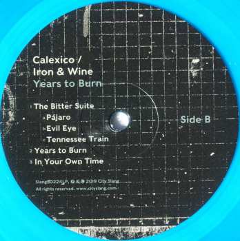LP Calexico: Years To Burn LTD | CLR