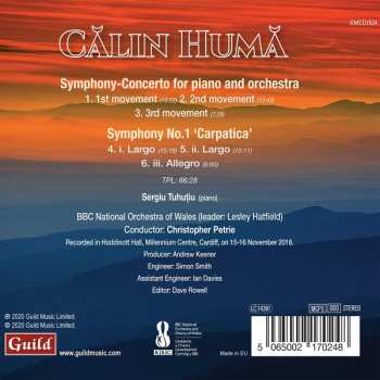 CD The BBC National Orchestra Of Wales: Symphony-Concerto For Piano And Orchestra / Symphony No. 1 'Carpatica'