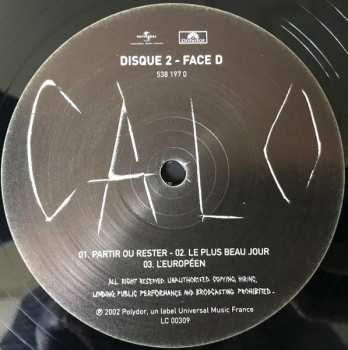 2LP Calogero: Calogero