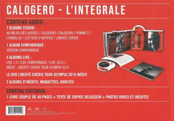 17CD/DVD/Coffret Calogero: L'intégrale