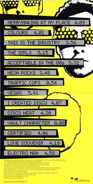 CD Calvin Harris: I Created Disco