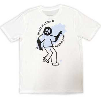 Marchandises Calvin Harris: Calvin Harris Unisex T-shirt: Dance Eternal (back Print & Ex-tour) (small) S