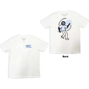 Marchandises Calvin Harris: Calvin Harris Unisex T-shirt: Dance Eternal (back Print & Ex-tour) (small) S