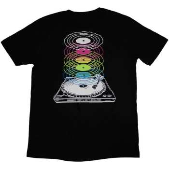 Marchandises Calvin Harris: Calvin Harris Unisex T-shirt: Record Back (back Print & Ex-tour) (small) S