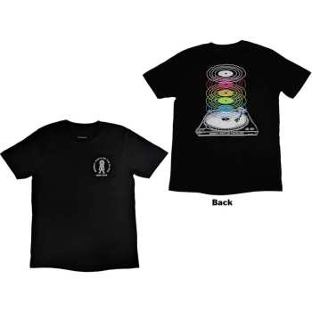 Marchandises Calvin Harris: Calvin Harris Unisex T-shirt: Record Back (back Print & Ex-tour) (small) S