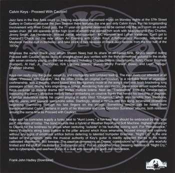 CD Calvin Keys: Proceed With Caution!