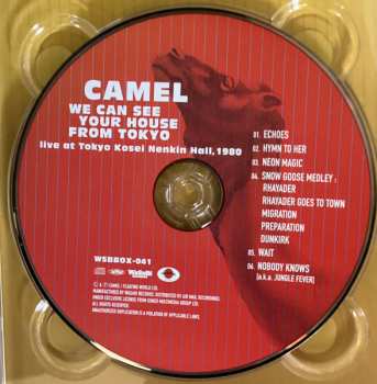 CD Camel: We Can See Your House From Tokyo -Live At Shinjuku Kosei Nenkin Hall, 1980-