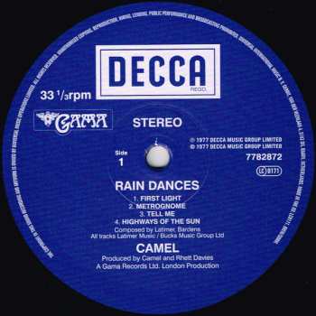 LP Camel: Rain Dances