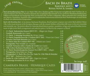 CD Camerata Brasil: Bach In Brazil. Baroque Meets Bossa Nova & Samba