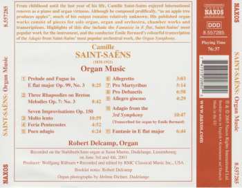 CD Camille Saint-Saëns: Organ Music