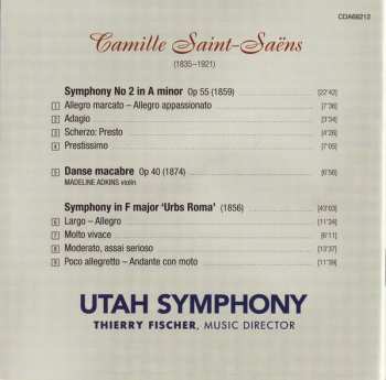 CD Camille Saint-Saëns: Symphony No 2 A Minor ∙ Symphony In F Minor 'Urbs Roma' ∙ Dans Macabre