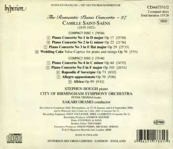 2CD Camille Saint-Saëns: The Complete Works For Piano And Orchestra