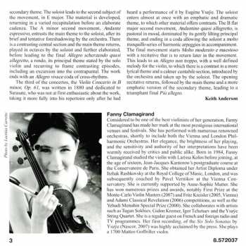 CD Camille Saint-Saëns: Violin Concertos