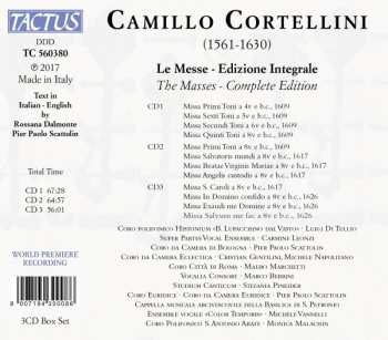 3CD/Coffret Camillo Cortellini: Le Messe - Edizione Integrale