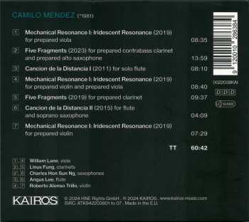 CD Camilo Méndez Sanjuan: Distant Fragments