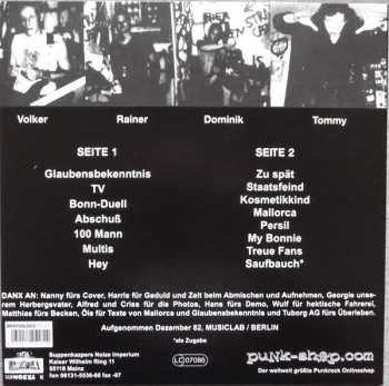 LP Canal Terror: Zu Spät