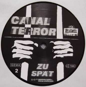 LP Canal Terror: Zu Spät