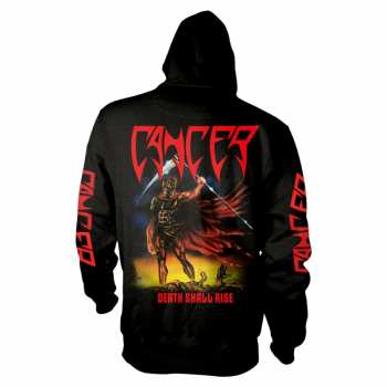 Marchandises Cancer: Mikina Se Zipem Death Shall Rise (black) M