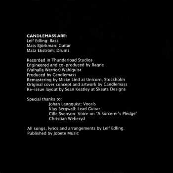 CD Candlemass: Epicus Doomicus Metallicus