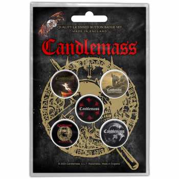 Merch Candlemass: Ensemble de plaques The Door To Doom