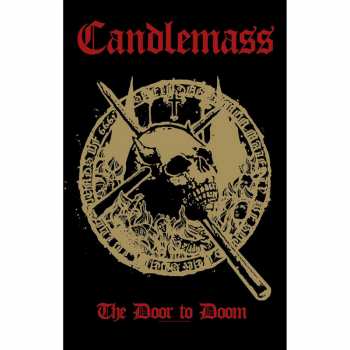 Merch Candlemass: Poster textile The Door To Doom