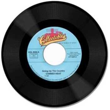 Album Canned Heat: Going Up The Country B/w On The Road Again
