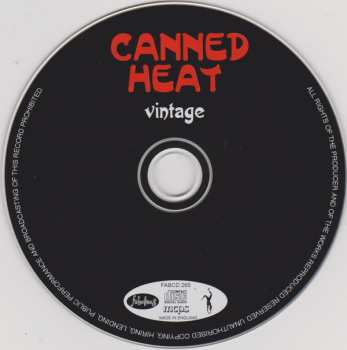 CD Canned Heat: Vintage