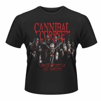 Merch Cannibal Corpse: T-shirt Butchered At Birth (2015)