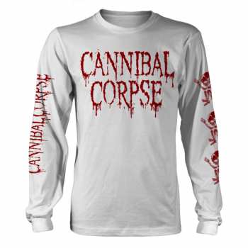 Merch Cannibal Corpse: T-Shirt à manches longues Butchered At Birth (white)