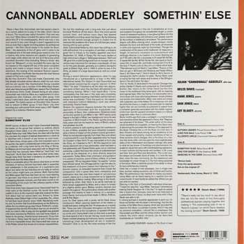 LP Cannonball Adderley: Somethin' Else LTD | CLR
