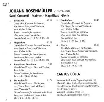 10CD/Coffret Cantus Cölln: Cantus Cölln Edition